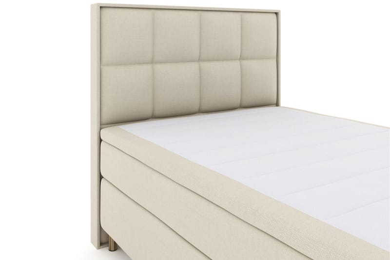 Select No 6 Komplett Sängpaket 140x200 F/M Memory/Pocket - Beige/Koppar - Möbler - Säng - Kontinentalsäng