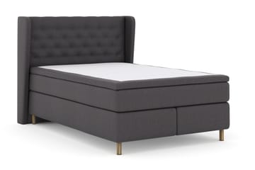 Select No 6 Komplett Sängpaket 140x200 F/M Memory/Pocket - Mörkgrå/Koppar - Möbler - Säng - Kontinentalsäng