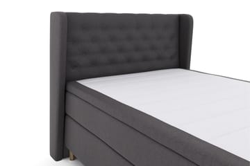 Select No 6 Komplett Sängpaket 140x200 F/M Memory/Pocket - Mörkgrå/Koppar - Möbler - Säng - Kontinentalsäng