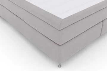Select No 6 Komplett Sängpaket 180x200 Medium Memory/Pocket - Ljusgrå/Silver - Möbler - Säng - Kontinentalsäng