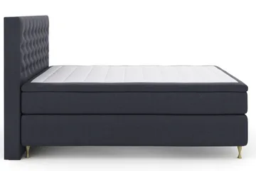 Select No 6 Komplett Sängpaket 210x210 Fast Watergel - Blå/Guld - Möbler - Säng - Kontinentalsäng