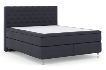 Select No 6 Komplett Sängpaket 210x210 Fast Watergel - Blå/Silver - Möbler - Säng - Kontinentalsäng