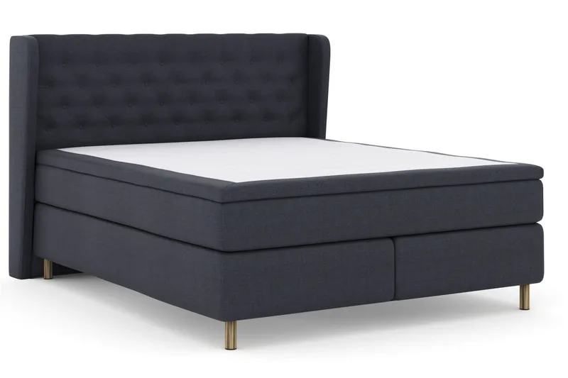 Select No 6 Komplett Sängpaket 210x210 F/M Memory/Pocket - Blå/Koppar - Möbler - Säng - Kontinentalsäng