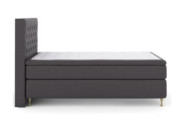 Select No 6 Kontinentalsäng 120x200 Fast Latex/Memory - Mörkgrå - Möbler - Säng - Kontinentalsäng