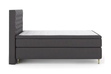 Select No 6 Kontinentalsäng 120x200 Fast Memory/Pocket - Mörkgrå - Möbler - Säng - Kontinentalsäng