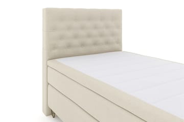Select No 6 Kontinentalsäng 120x200 Fast Watergel - Beige/Metall V-Form - Möbler - Säng - Enkelsäng