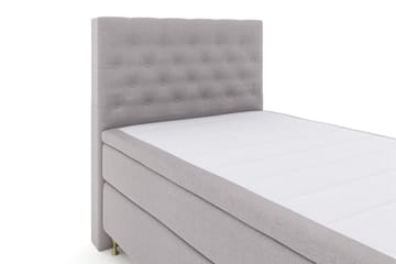 Select No 6 Kontinentalsäng 120x200 Fast Watergel - Ljusgrå - Möbler - Säng - Kontinentalsäng