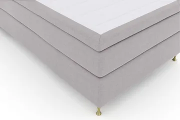 Select No 6 Kontinentalsäng 120x200 Fast Watergel - Ljusgrå - Möbler - Säng - Kontinentalsäng