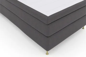 Select No 6 Kontinentalsäng 120x200 Fast Watergel - Mörkgrå - Möbler - Säng - Kontinentalsäng