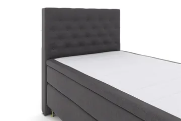 Select No 6 Kontinentalsäng 120x200 Fast Watergel - Mörkgrå - Möbler - Säng - Kontinentalsäng