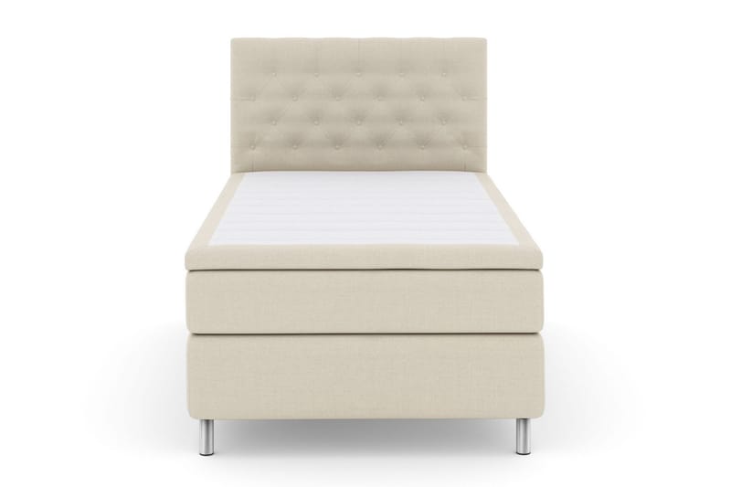 Select No 6 Kontinentalsäng 120x200 Medium Latex/Memory - Beige/Metall - Möbler - Säng - Enkelsäng