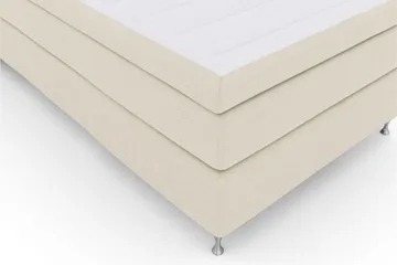 Select No 6 Kontinentalsäng 120x200 Medium Latex/Memory - Beige/Silver - Möbler - Säng - Enkelsäng