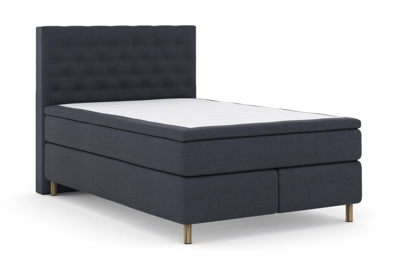 Select No 6 Kontinentalsäng 140x200 Fast Watergel - Blå/Metall - Möbler - Säng - Kontinentalsäng