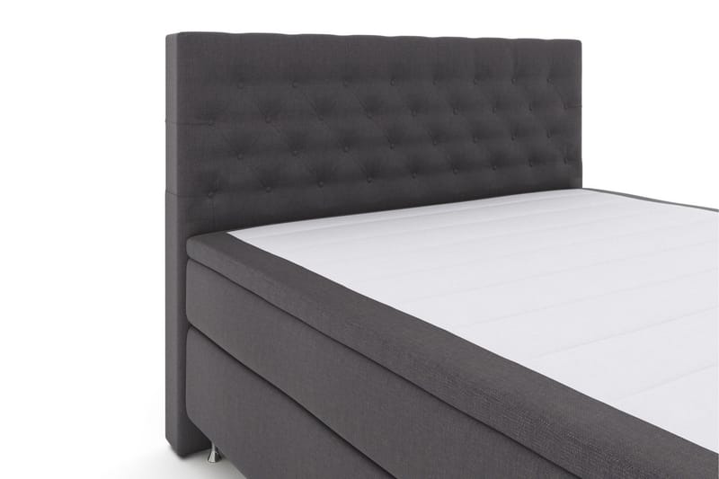 Select No 6 Kontinentalsäng 160x200 Fast Watergel - Mörkgrå/Silver - Möbler - Säng - Kontinentalsäng