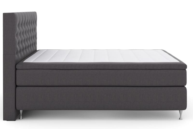 Select No 6 Kontinentalsäng 160x200 Fast Watergel - Mörkgrå/Silver - Möbler - Säng - Kontinentalsäng