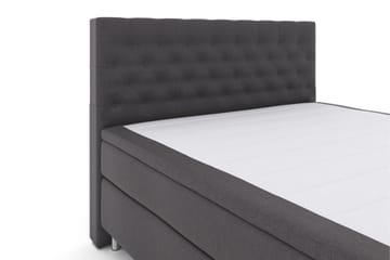 Select No 6 Kontinentalsäng 160x200 Fast/Medium Watergel - Mörkgrå/Metall - Möbler - Säng - Kontinentalsäng