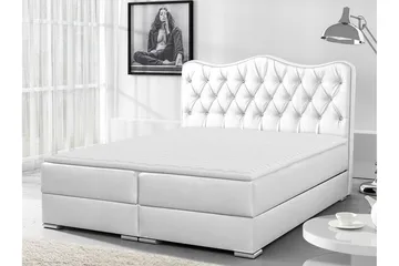 Sultan Kontinentalsäng 200x200 - Vit - Möbler - Säng - Kontinentalsäng