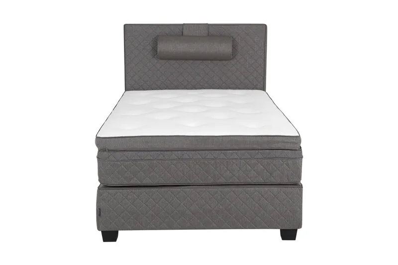 Sundborn Kontinentalsäng 120x200 cm - Grå - Möbler - Säng - Enkelsäng