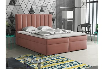 Valasco Kontinentalsäng 160x200 cm  Rosa - Rosa - Möbler - Säng - Kontinentalsäng