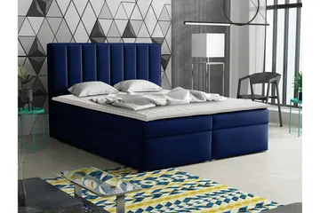 Valasco Kontinentalsäng 180x200 cm - Blå - Möbler - Säng - Kontinentalsäng