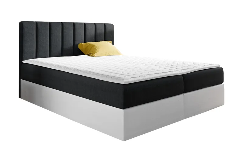 Vasil Kontinentalsäng 120x200, Svart