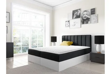 Vasil Kontinentalsäng 180x200 - Svart - Möbler - Säng - Kontinentalsäng