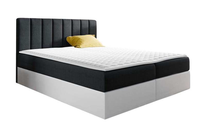 Vasil Kontinentalsäng 180x200, Svart