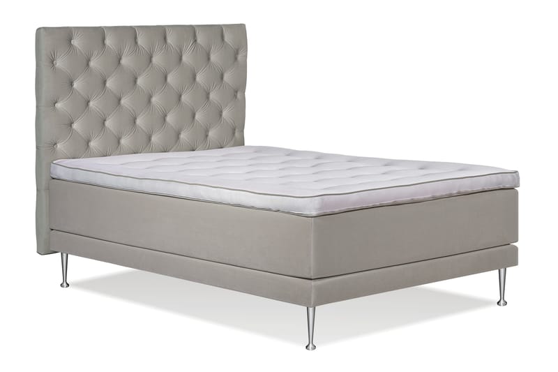 Victoria Komplett Sängpaket 140x200 - Beige - Möbler - Säng - Kontinentalsäng
