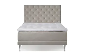 Med sänggavel - Beige