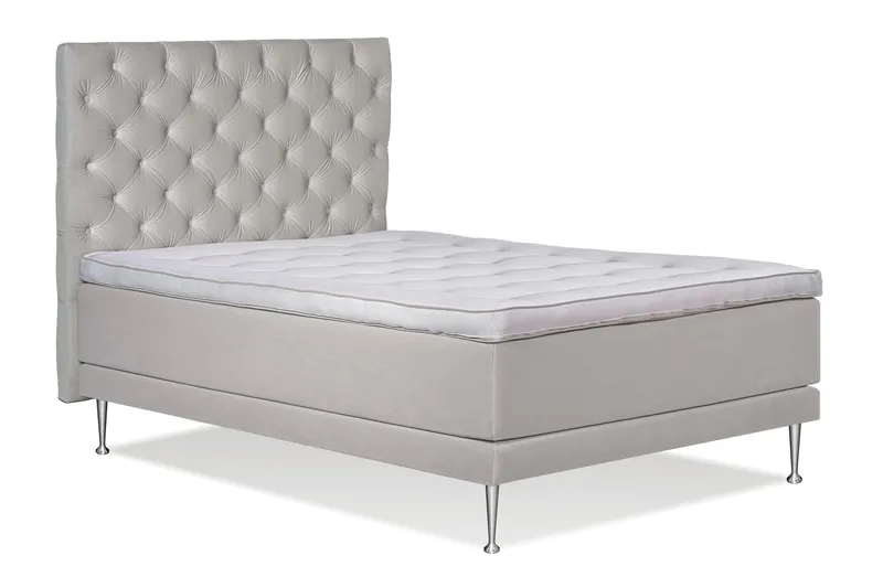 Victoria Komplett Sängpaket 140x200 - Rosa - Möbler - Säng - Kontinentalsäng