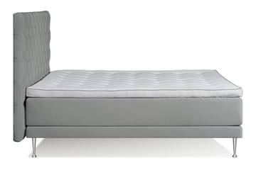 Victoria Komplett Sängpaket 160x200 - Ljusgrå - Möbler - Säng - Kontinentalsäng