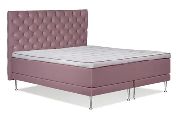 Victoria Komplett Sängpaket 180x200 - Cerise - Möbler - Säng - Kontinentalsäng