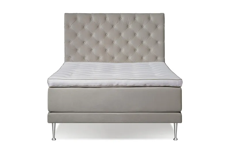 VICTORIA Kontinentalsäng 140 - Beige - Möbler - Säng - Kontinentalsäng