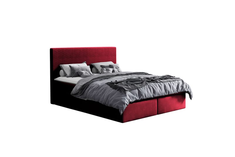 Laargard / Cosmo Sängpaket Kontinentalsäng 140x200 cm - Röd - Möbler - Säng - Kontinentalsäng
