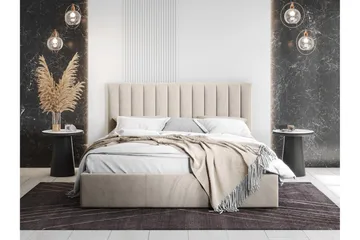 Laargard / Cosmo Sängram 120x200 cm - Beige - Möbler - Säng - Säng med förvaring