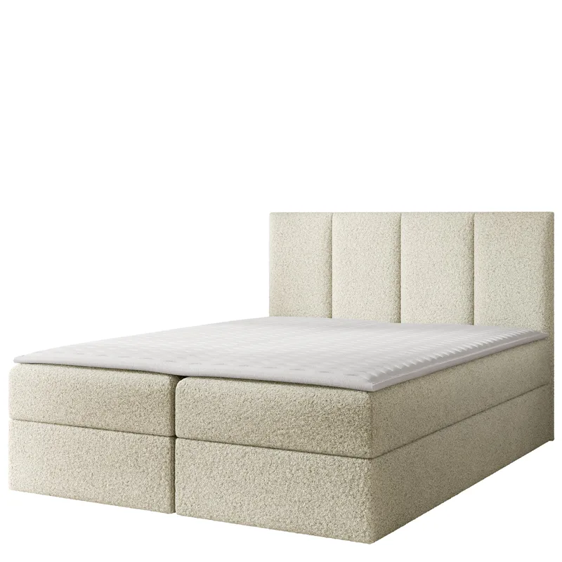 Laggano Sängpaket Kontinentalsäng 140x200 cm - crèmebeige - Möbler - Säng - Kontinentalsäng