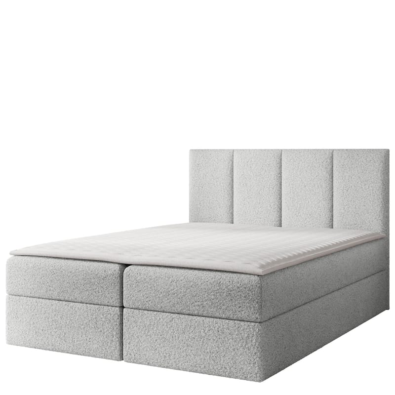 Laggano Sängpaket Kontinentalsäng 180x200 cm - grå - Möbler - Säng - Kontinentalsäng
