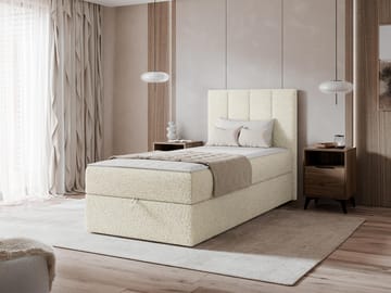 Laggano Sängpaket Kontinentalsäng 90x200 cm - beige - Möbler - Säng - Kontinentalsäng