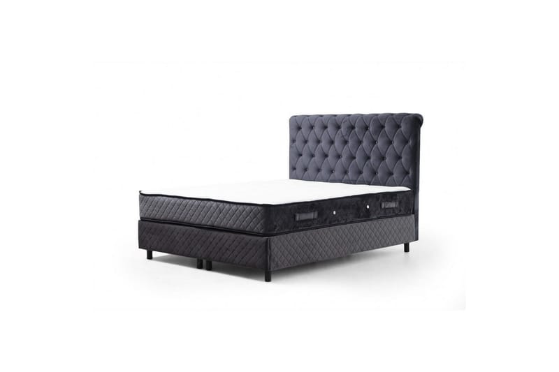 Lamoon Komplett Sängpaket 140x200 cm - Antracit - Möbler - Säng - Komplett sängpaket