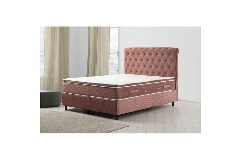 Lamoon Komplett Sängpaket 140x200 cm - Rodnadsrosa - Möbler - Säng - Komplett sängpaket
