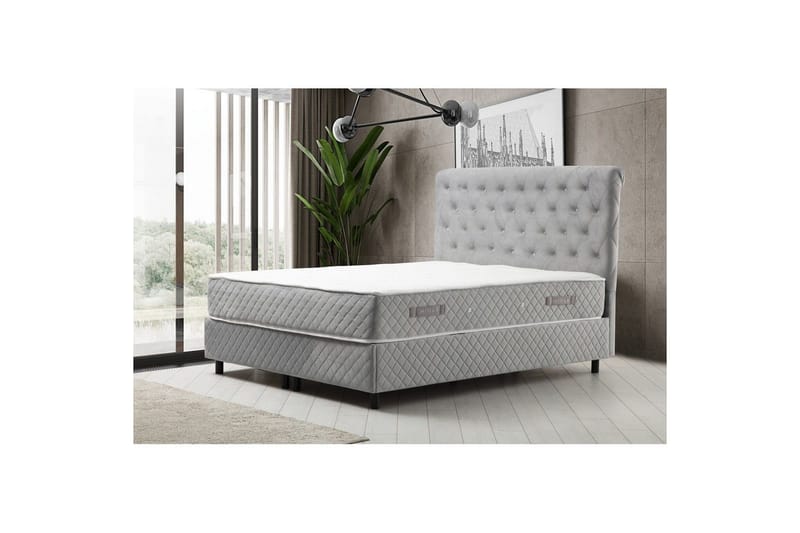 Lamoon Komplett Sängpaket 140x200 cm - Taupe - Möbler - Säng - Komplett sängpaket
