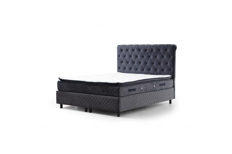 Lamoon Komplett Sängpaket 90x190 cm - Antracit - Möbler - Säng - Komplett sängpaket