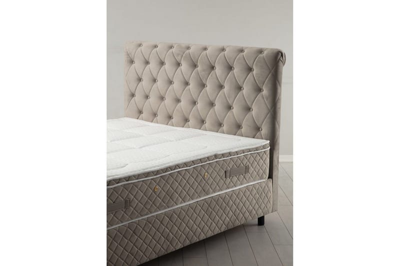 Lamoon Sängpaket Kontinentalsäng 120x200 cm - Beige - Möbler - Säng - Kontinentalsäng