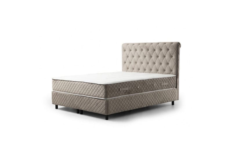 Lamoon Sängpaket Kontinentalsäng 160x200 cm - Beige - Möbler - Säng - Kontinentalsäng