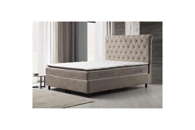 Lamoon Sängpaket Ramsäng 160x200 cm - Beige - Möbler - Säng - Ramsäng