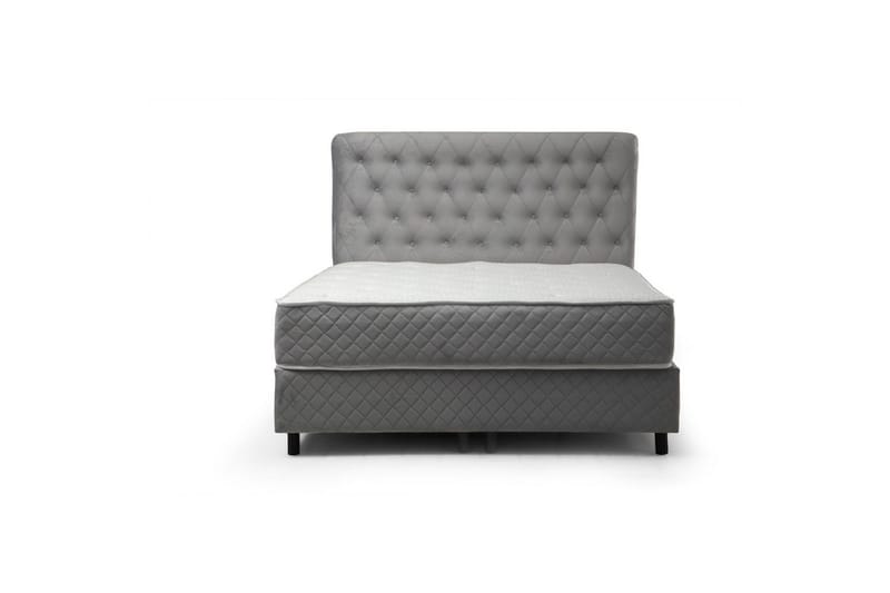 Lamoon Sängpaket Ramsäng 160x200 cm - Grå - Möbler - Säng - Ramsäng