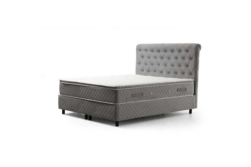 Lamoon Sängpaket Ramsäng 160x200 cm - Grå - Möbler - Säng - Ramsäng