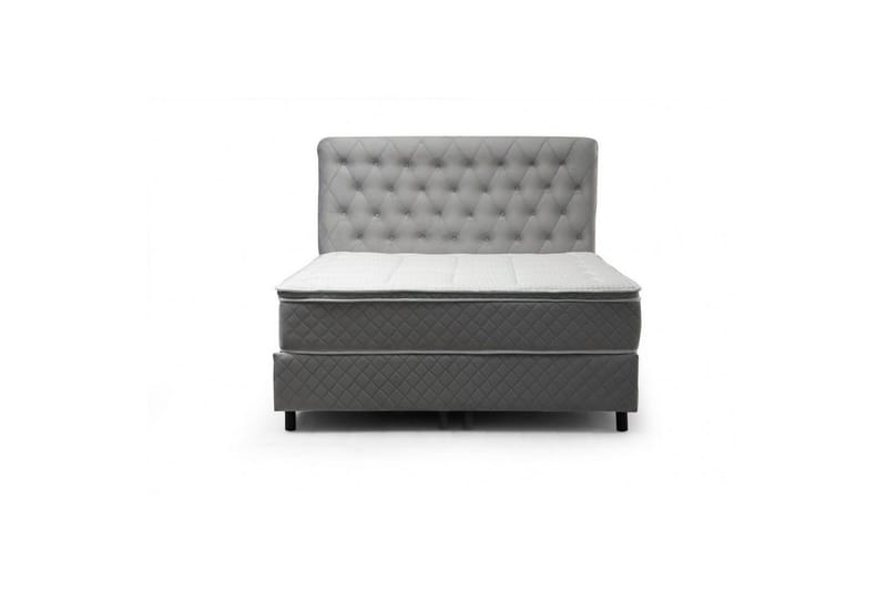 Lamoon Sängpaket Ramsäng 160x200 cm - Grå - Möbler - Säng - Ramsäng