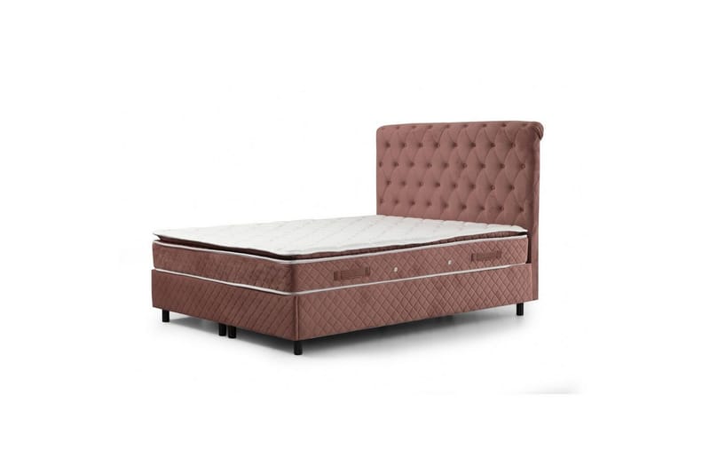 Lamoon Sängpaket Ramsäng 160x200 cm - Rodnadsrosa - Möbler - Säng - Ramsäng