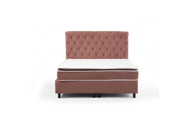 Lamoon Sängpaket Ramsäng 160x200 cm - Rodnadsrosa - Möbler - Säng - Ramsäng
